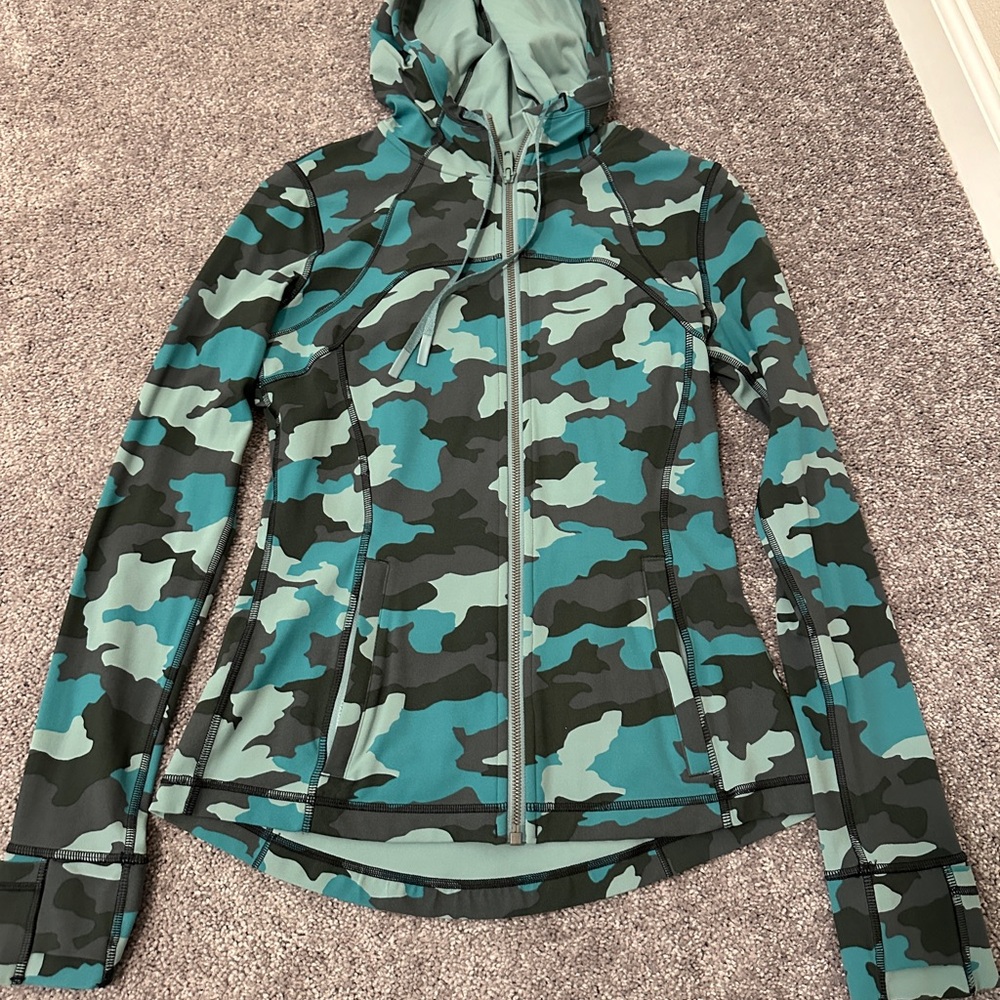 Lululemon Camo Hooded Jacket
